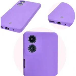 Kup Silikonowe etui Bizon Soft Case do Motorola Moto G04 fioletowe - BIZ6220 - {ean13} - Sklep Home Screen