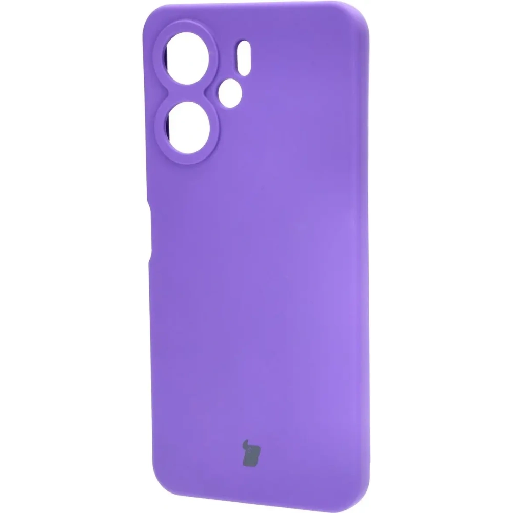 Silikonowe etui Bizon Soft Case do Xiaomi Redmi 13C 4G / Xiaomi Redmi 13C 5G / Xiaomi Poco C65 fioletowe