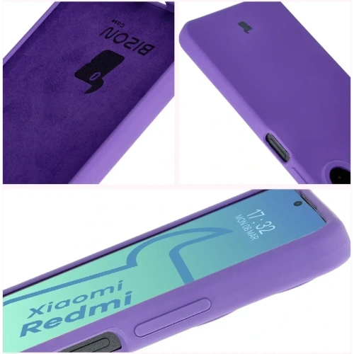 Kup Bizon Soft Case Xiaomi Redmi 13C 4G / Xiaomi Redmi 13C 5G / Xiaomi Poco C65 lila - BIZ6221 - {ean13} - Sklep Home Screen