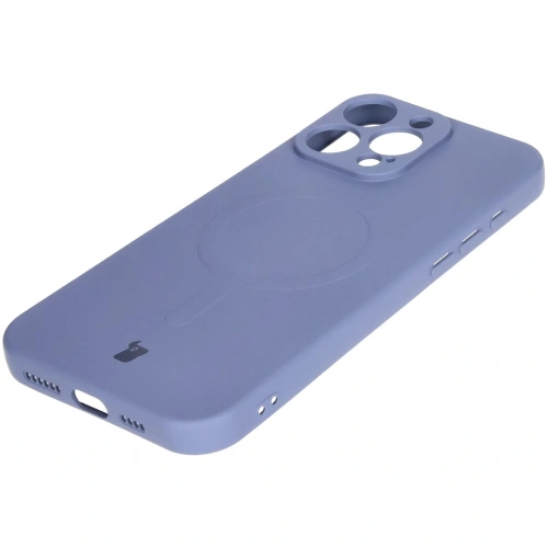 Kup Bizon Case Silikon Magnetic Apple iPhone 16 Pro Max grau - BIZ6222 - {ean13} - Sklep Home Screen