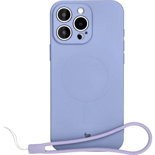 Kup Silikonové pouzdro s magnetickým kroužkem Bizon Case Silicone Magnetic pro Apple iPhone 16 Pro šedé - BIZ6223 - {ean13} - Sklep Home Screen