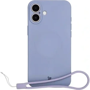 Kup Silikonový obal s magnetickým kroužkem Bizon Case Silicone Magnetic pro Apple iPhone 16 šedý - BIZ6224 - {ean13} - Sklep Home Screen