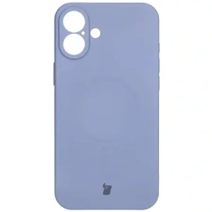 Kup Silikonový obal s magnetickým kroužkem Bizon Case Silicone Magnetic pro Apple iPhone 16 šedý - BIZ6224 - {ean13} - Sklep Home Screen