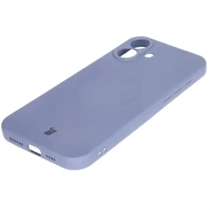 Kup Silikonový obal s magnetickým kroužkem Bizon Case Silicone Magnetic pro Apple iPhone 16 šedý - BIZ6224 - {ean13} - Sklep Home Screen