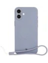 Bizon Case Silicone Magnetic Apple iPhone 16 Plus grey
