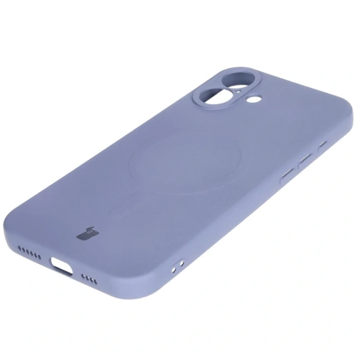 Kup Bizon Case Silikon Magnetic Apple iPhone 16 Plus grau - BIZ6225 - {ean13} - Sklep Home Screen
