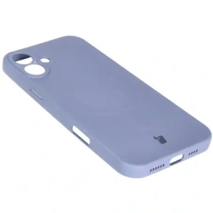 Kup Bizon Case Silicone Magnetic Apple iPhone 16 Plus gri - BIZ6225 - {ean13} - Sklep Home Screen