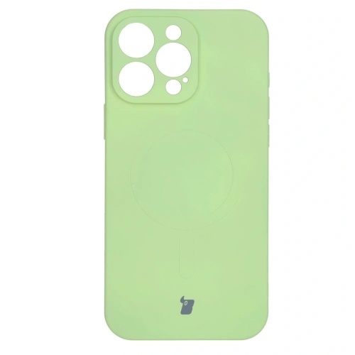 Kup Bizon Case Silikon Magnetic Apple iPhone 16 Pro hellgrün - BIZ6227 - {ean13} - Sklep Home Screen
