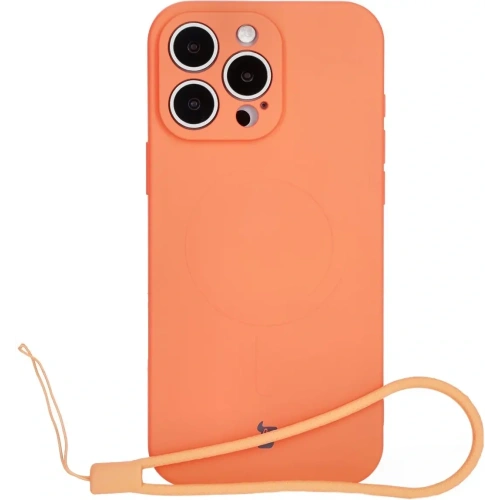 Buy Bizon Case Silicone Magnetic Apple iPhone 16 Pro carrot - BIZ6231 - {ean13} - Home Screen Store Europe