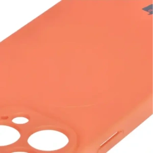 Kup Silikonowe etui z pierścieniem magnetycznym Bizon Case Silicone Magnetic do Apple iPhone 16 Pro marchewkowe - BIZ6231 - {ean13} - Sklep Home Screen