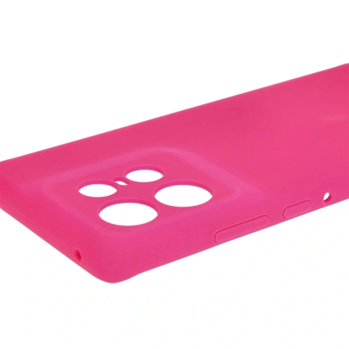 Kup Silikonowe etui Bizon Soft Case do Motorola Edge 50 Pro neonowo-różowe - BIZ6234 - {ean13} - Sklep Home Screen
