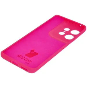 Kup Silikonowe etui Bizon Soft Case do Motorola Edge 50 Pro neonowo-różowe - BIZ6234 - {ean13} - Sklep Home Screen