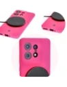 Kup Silikonowe etui Bizon Soft Case do Motorola Edge 50 Pro neonowo-różowe - BIZ6234 - {ean13} - Sklep Home Screen