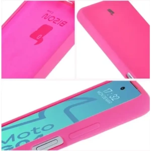 Kup Bizon Soft Case Motorola Moto G04 neon rózsaszín - BIZ6235 - {ean13} - Sklep Home Screen