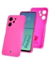 Bizon Soft Case Xiaomi Redmi 13C 4G / Xiaomi Redmi 13C 5G / Xiaomi Poco C65 neon rózsaszín