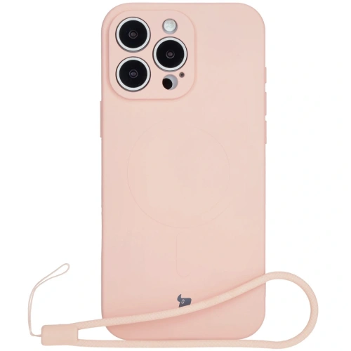 Kup Bizon Case Silikon Magnetic Apple iPhone 16 Pro Max hellrosa - BIZ6237 - {ean13} - Sklep Home Screen