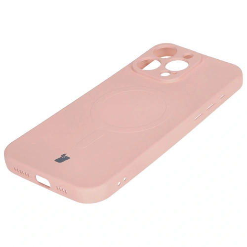 Kup Bizon Case Silikon Magnetic Apple iPhone 16 Pro Max hellrosa - BIZ6237 - {ean13} - Sklep Home Screen