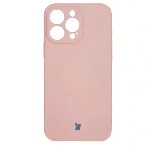 Kup Silikonowe etui z pierścieniem magnetycznym Bizon Case Silicone Magnetic do Apple iPhone 16 Pro jasnoróżowe - BIZ6238 - {ean13} - Sklep Home Screen