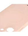 Kup Silikonový obal s magnetickým kroužkem Bizon Case Silicone Magnetic pro Apple iPhone 16 světle růžový - BIZ6239 - {ean13} - Sklep Home Screen