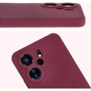 Kup Bizon Soft Case Xiaomi Redmi 13C 4G / Xiaomi Redmi 13C 5G / Xiaomi Poco C65 dunkel lila - BIZ6243 - {ean13} - Sklep Home Screen