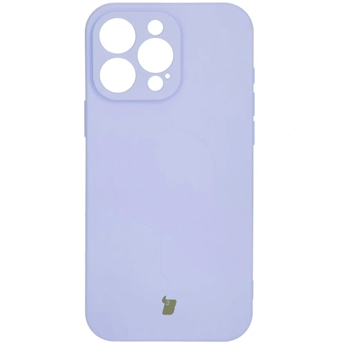 Kup Silikonové pouzdro s magnetickým kroužkem Bizon Case Silicone Magnetic pro Apple iPhone 16 Pro Max světle fialové - BIZ6244 - {ean13} - Sklep Home Screen