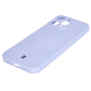 Kup Silikonowe etui z pierścieniem magnetycznym Bizon Case Silicone Magnetic do Apple iPhone 16 Pro jasnofioletowe - BIZ6245 - {ean13} - Sklep Home Screen