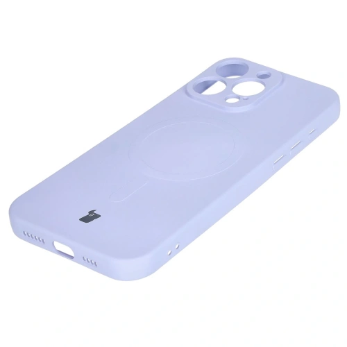 Kup Silikonové pouzdro s magnetickým kroužkem Bizon Case Silicone Magnetic pro Apple iPhone 16 Pro světle fialové - BIZ6245 - {ean13} - Sklep Home Screen