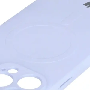 Kup Silikonowe etui z pierścieniem magnetycznym Bizon Case Silicone Magnetic do Apple iPhone 16 Pro jasnofioletowe - BIZ6245 - {ean13} - Sklep Home Screen