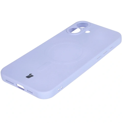 Kup Caz de silicon Bizon Magnetic Apple iPhone 16 violet deschis - BIZ6246 - {ean13} - Sklep Home Screen