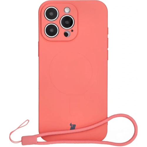 Kup Bizon Case Silicone Magnetic Apple iPhone 16 Pro Max roz murdar - BIZ6248 - {ean13} - Sklep Home Screen
