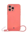 Bizon Case Silikon Magnetic Apple iPhone 16 Pro Max schmutziges Pink