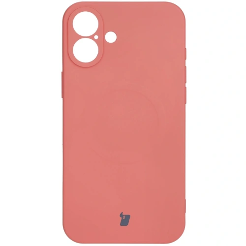 Kup Silikonové pouzdro s magnetickým kroužkem Bizon Case Silicone Magnetic pro Apple iPhone 16 Plus v barvě špinavě růžové - BIZ6251 - {ean13} - Sklep Home Screen