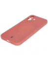 Kup Silikonové pouzdro s magnetickým kroužkem Bizon Case Silicone Magnetic pro Apple iPhone 16 Plus v barvě špinavě růžové - BIZ6251 - {ean13} - Sklep Home Screen