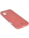 Kup Silikonové pouzdro s magnetickým kroužkem Bizon Case Silicone Magnetic pro Apple iPhone 16 Plus v barvě špinavě růžové - BIZ6251 - {ean13} - Sklep Home Screen