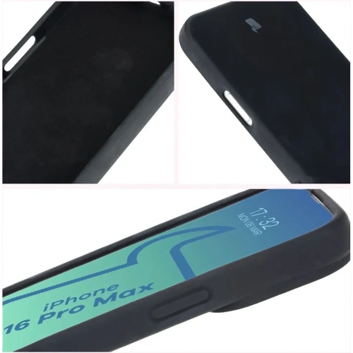 Kup Silikonowe etui Bizon Soft Case do Apple iPhone 16 Pro Max czarne - BIZ6252 - {ean13} - Sklep Home Screen