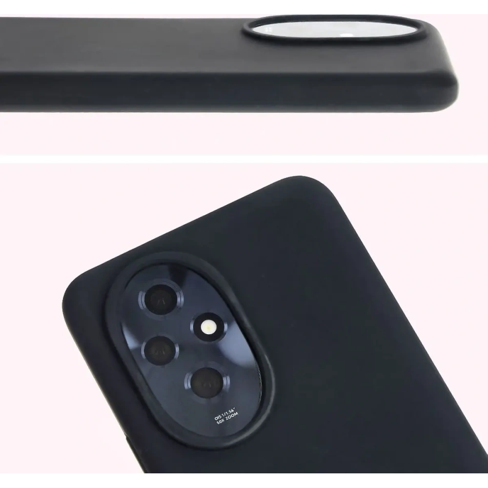 Silikonowe etui Bizon Soft Case do Honor 200 czarne