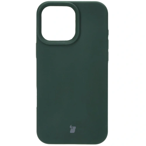 Kup Silikonowe etui Bizon Soft Case do Apple iPhone 16 Pro Max ciemnozielone - BIZ6254 - {ean13} - Sklep Home Screen