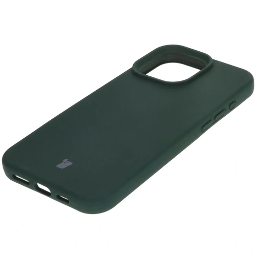 Kup Silikonowe etui Bizon Soft Case do Apple iPhone 16 Pro Max ciemnozielone - BIZ6254 - {ean13} - Sklep Home Screen