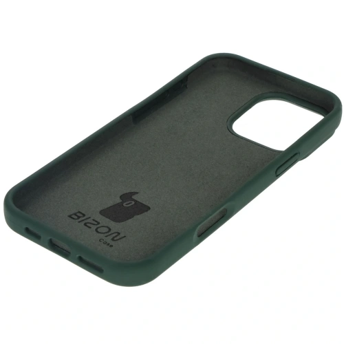 Kup Silikonowe etui Bizon Soft Case do Apple iPhone 16 Pro Max ciemnozielone - BIZ6254 - {ean13} - Sklep Home Screen