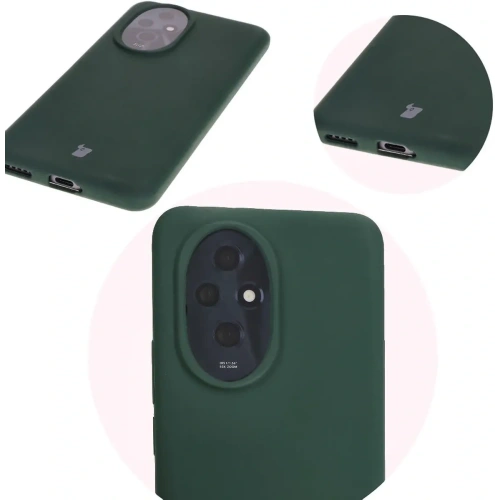 Kup Silikonowe etui Bizon Soft Case do Honor 200 ciemnozielone - BIZ6255 - {ean13} - Sklep Home Screen