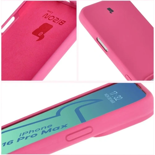 Kup Bizon Soft Case Apple iPhone 16 Pro Max fuchsia - BIZ6256 - {ean13} - Sklep Home Screen