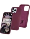 Silikonowe etui Bizon Soft Case do Apple iPhone 16 Pro Max ciemnofioletowe