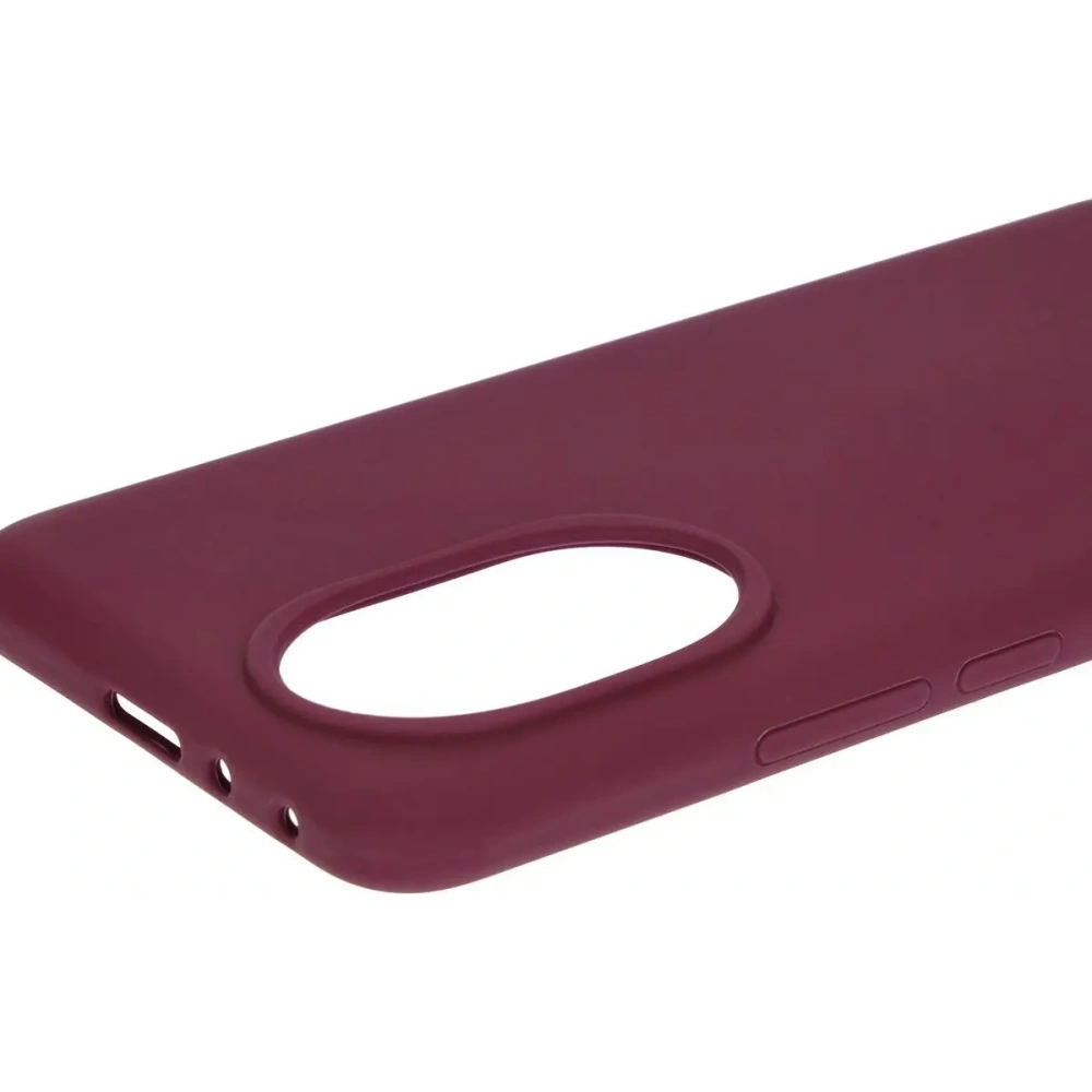 Silikonowe etui Bizon Soft Case do Honor 200 ciemnofioletowe