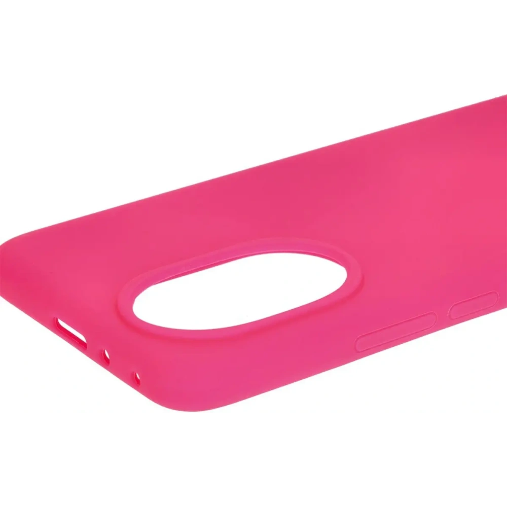 Silikonowe etui Bizon Soft Case do Honor 200 neonowo-różowe