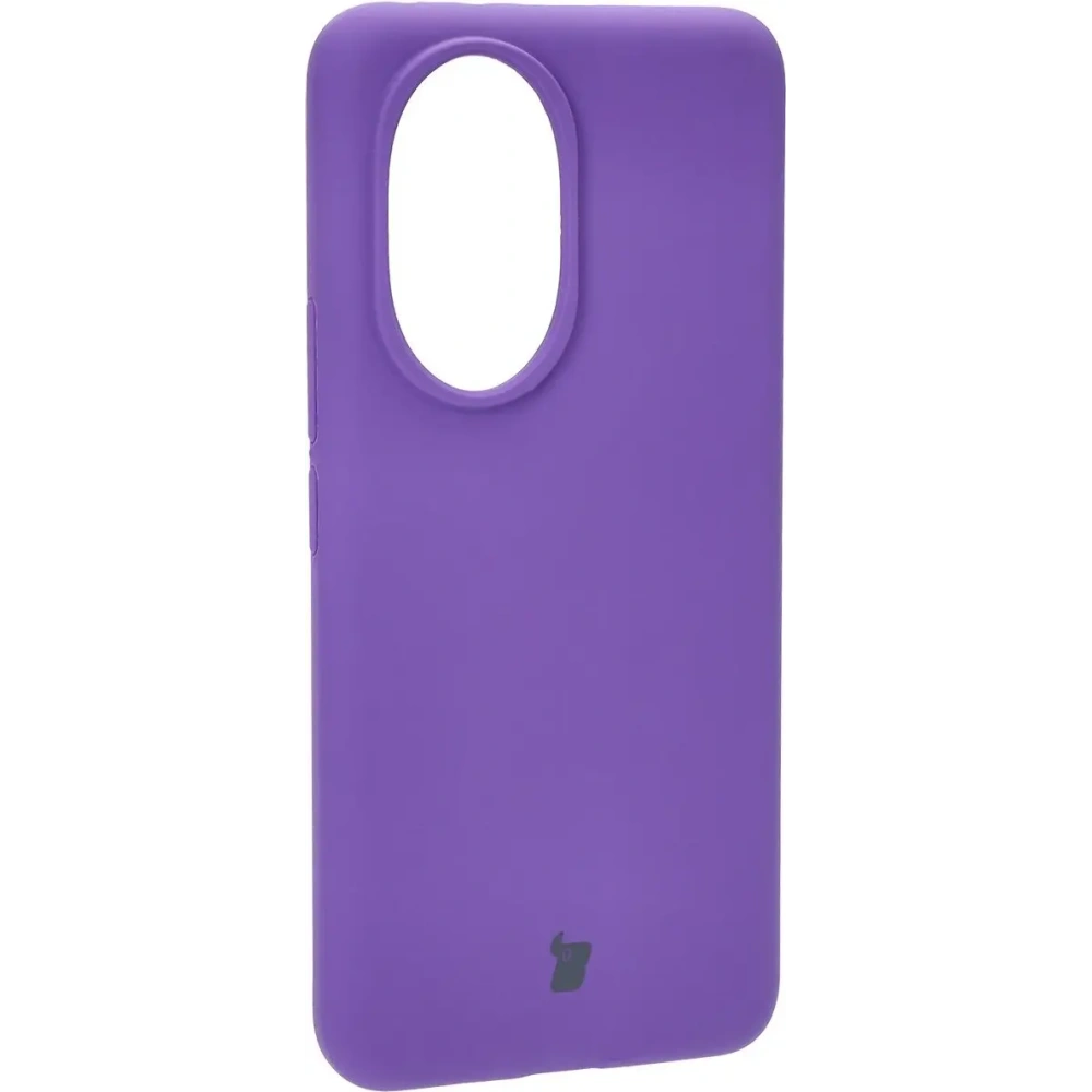 Silikonowe etui Bizon Soft Case do Honor 200 fioletowe