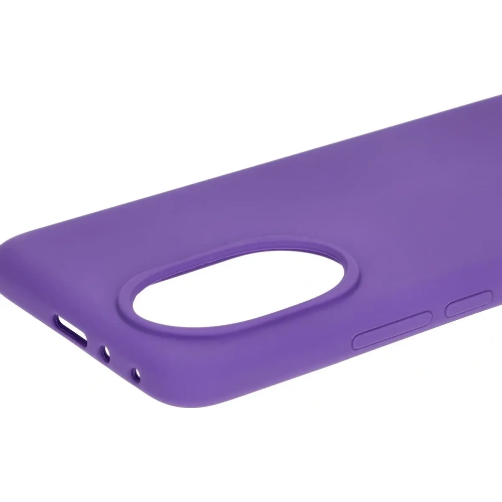 Silikonowe etui Bizon Soft Case do Honor 200 fioletowe