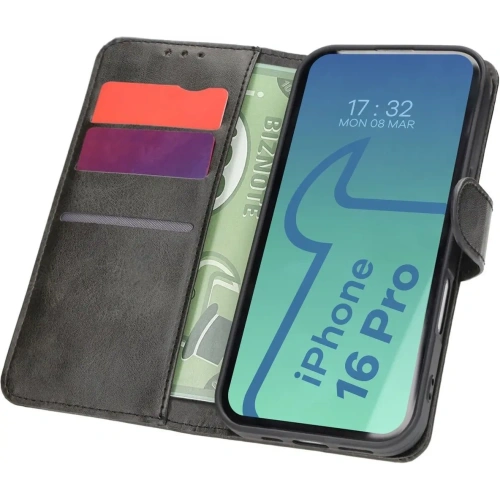 Kup Bizon Case Pocket Apple iPhone 16 Pro schwarz - BIZ6262 - {ean13} - Sklep Home Screen