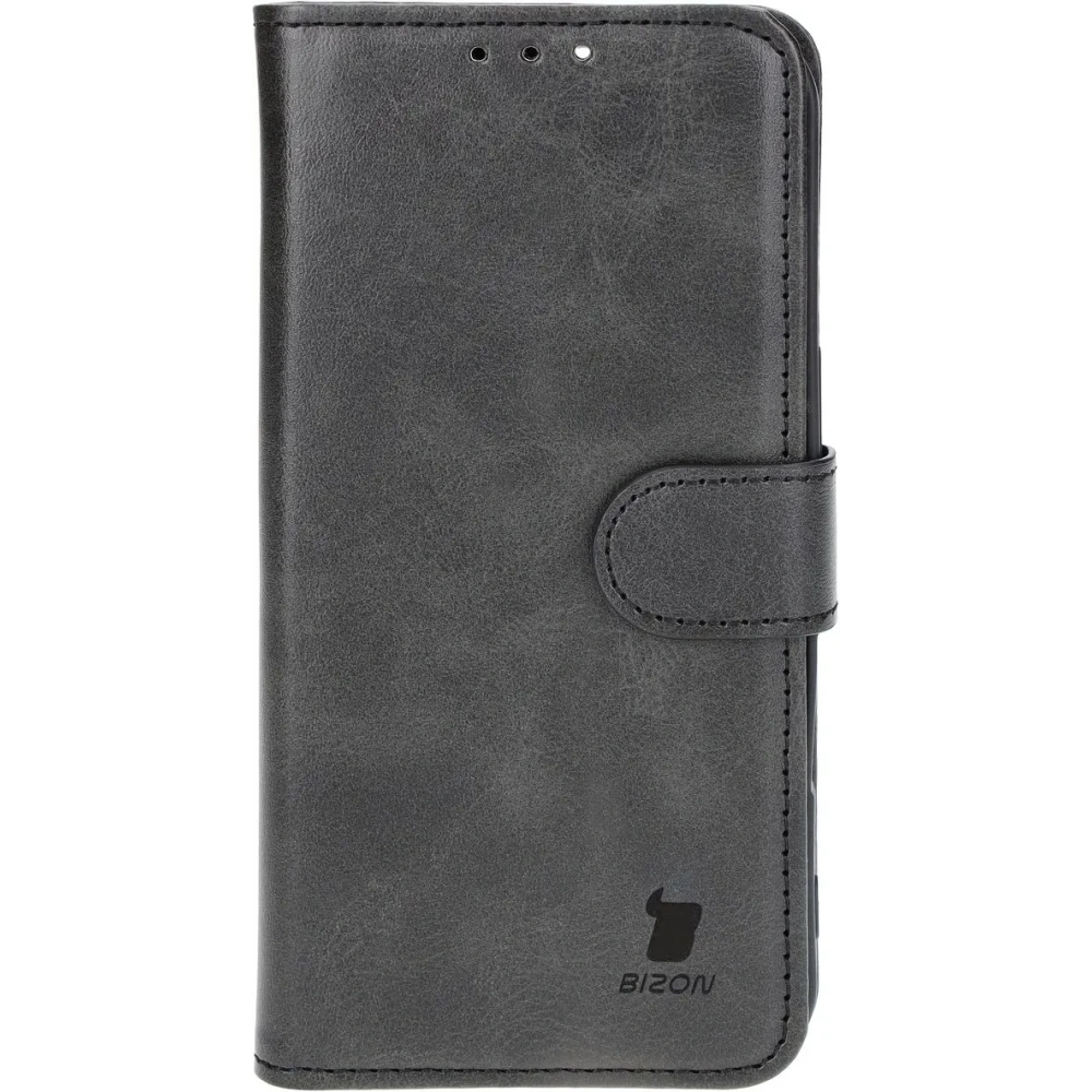 Etui z klapką Bizon Case Pocket do Apple iPhone 16 Pro czarne