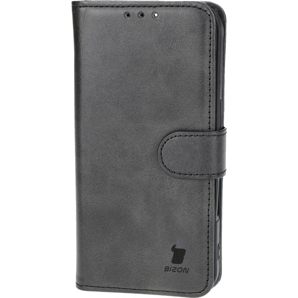Etui z klapką Bizon Case Pocket do Apple iPhone 16 Pro czarne