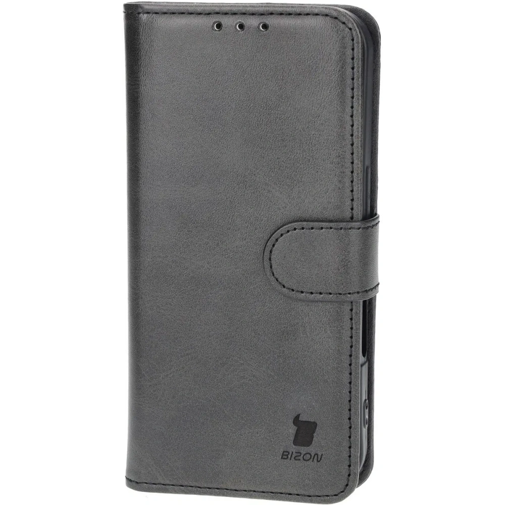 Etui z klapką Bizon Case Pocket do Apple iPhone 16 czarne